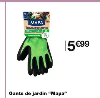 Monoprix Mapa gants de jardin offre