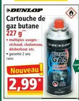 Norma Cartouche de gaz butane offre