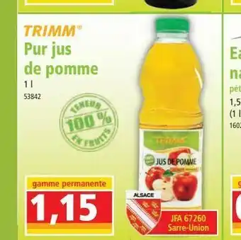 Norma Pur jus de pomme offre