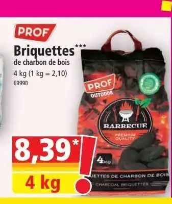 Norma Briquettes de charbon offre