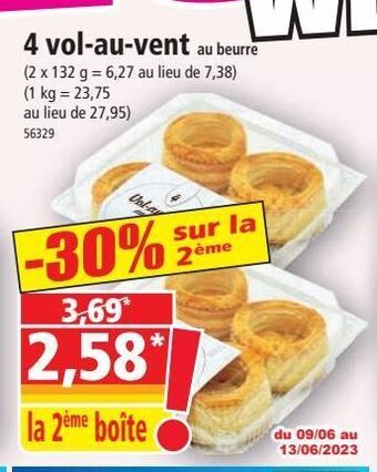 4 vol-au-vent