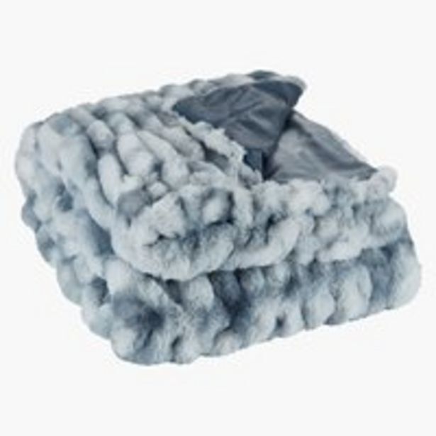 JYSK Plaid eranthis 130x170 bleu offre