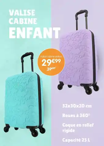 b&m Valise cabine enfant offre