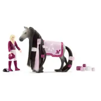 Figurines cheval à coiffer - sofia et dusty