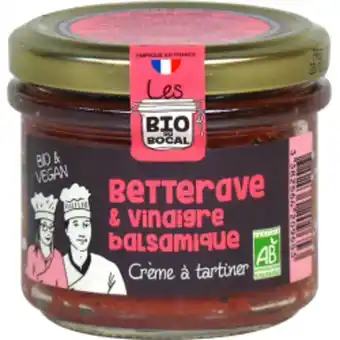 CrĂšme Ă tartiner, betterave & vinaigre balsamique