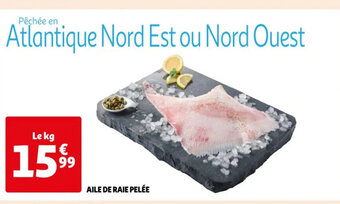 AILE DE RAIE PELÉE