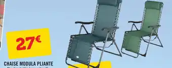 E.Leclerc CHAISE MODULA PLIANTE offre