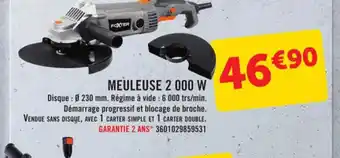 MEULEUSE 2 000 W