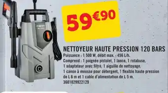 E.Leclerc NETTOYEUR HAUTE PRESSION 120 BARS offre