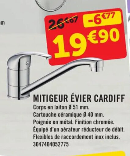 E.Leclerc MITIGEUR ÉVIER CARDIFF offre