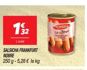 SALSICHA FRANKFURT NOBRE