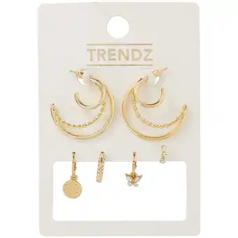 Action Boucles d'oreilles trendz offre