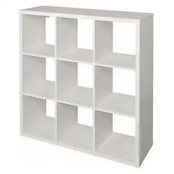 Castorama Étagère modulable 9 cubes coloris blanc mixxit offre