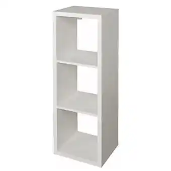 Castorama Étagère modulable 3 cubes coloris blanc mixxit offre