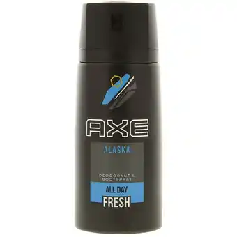 Action Déodorant spray corporel Axe Alaska offre