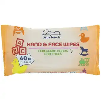 Action Lingettes Pour Bébé Baby Needs offre