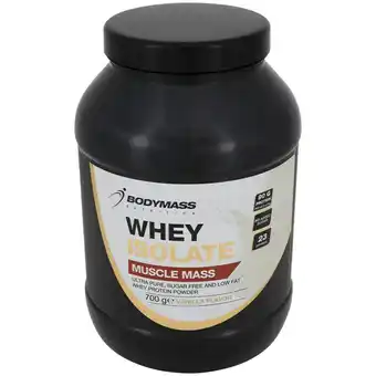 Isolat de protéine de lactosérum Bodymass