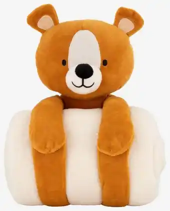 HEMA Plaid 150x130 avec peluche ours offre