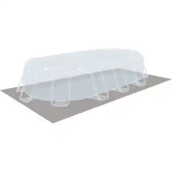 Bricomarché Intex ensemble de piscine ovale 610x305x122 cm 26798gn prism frame - bleu - piscine et spa - piscines - bleu - bleu offre