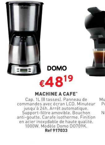 Trafic MACHINE A CAFE" offre