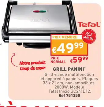 GRILL PANINI*