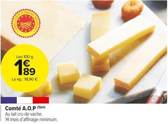 Carrefour Market Comté a.o.p offre