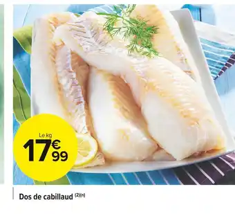 Carrefour Market Dos de cabillaud offre