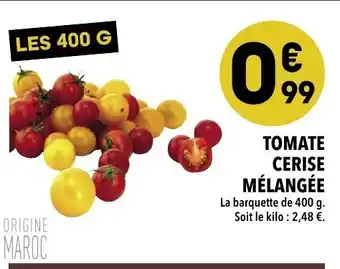 Supeco Tomate cerise mélangée offre