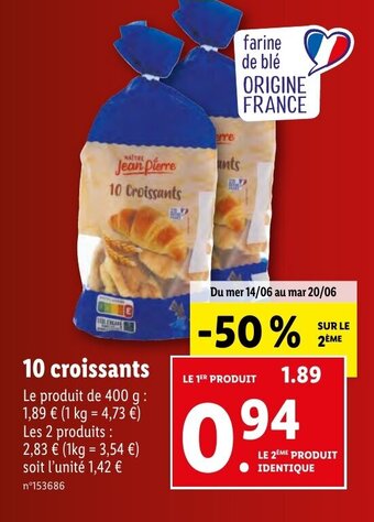 10 croissants