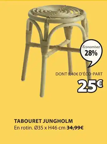 JYSK Tabouret jungholm offre