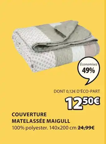 JYSK Couverture matelassée maigull offre