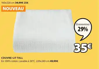 JYSK Couvre-lit tall offre