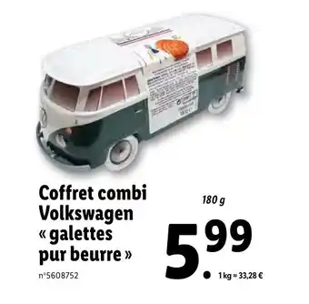 Lidl Coffret combi Volkswagen << galettes pur beurre >> offre