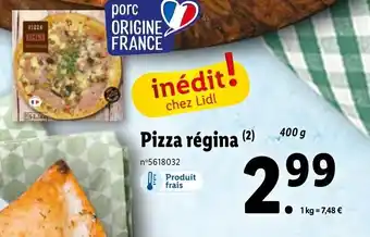 Lidl Pizza régina (2) offre