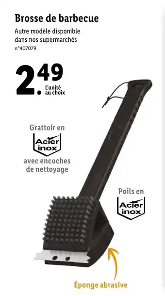 Lidl Brosse de barbecue offre
