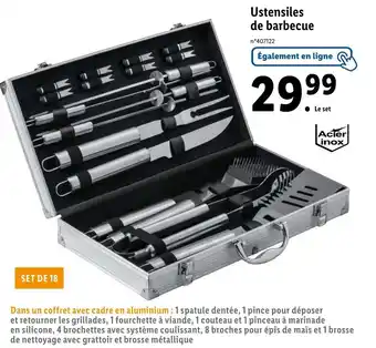 Ustensiles de barbecue
