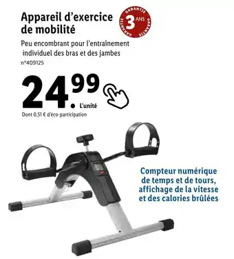 Lidl Appareil d'exercice de mobilité offre