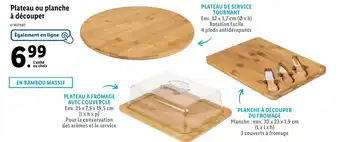 Lidl Plateau ou planche à découper offre