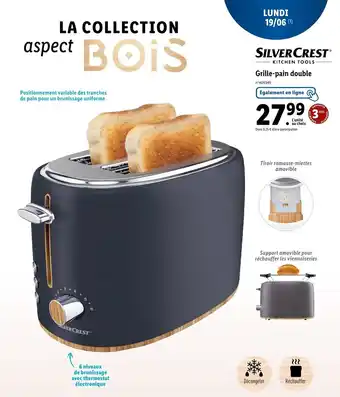 Lidl Grille-pain double offre