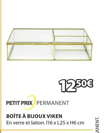 Boîte à bijoux viken
