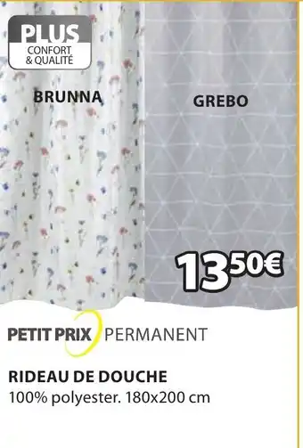 JYSK Rideau de douche offre