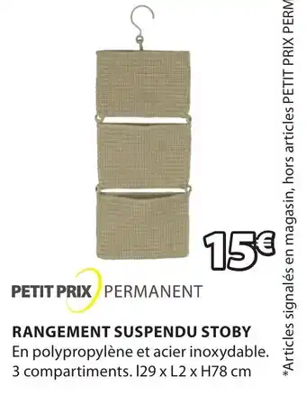 Rangement suspendu stoby