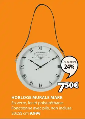 JYSK Horloge murale mark offre
