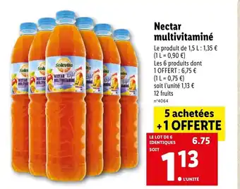 Nectar multivitaminé