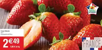 Cora x Carrefour Fraise Ciflorette cat.1 offre