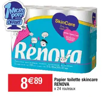 Cora x Carrefour Papier toilette skincare offre