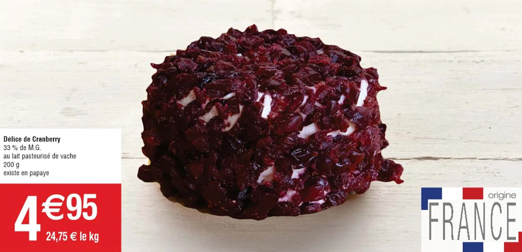 Cora Délice de Cranberry offre