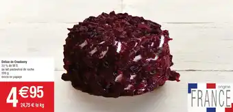 Cora x Carrefour Délice de Cranberry offre