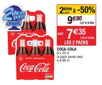 Cora x Carrefour Coca-cola offre