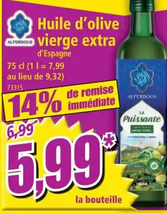 Norma Huile d'olive vierge extra offre